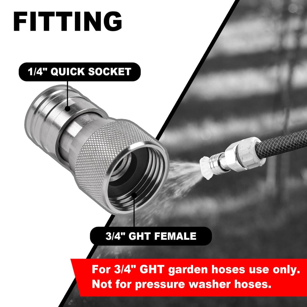 Mrorea Garden Hose to Mini Power Washer Adapter