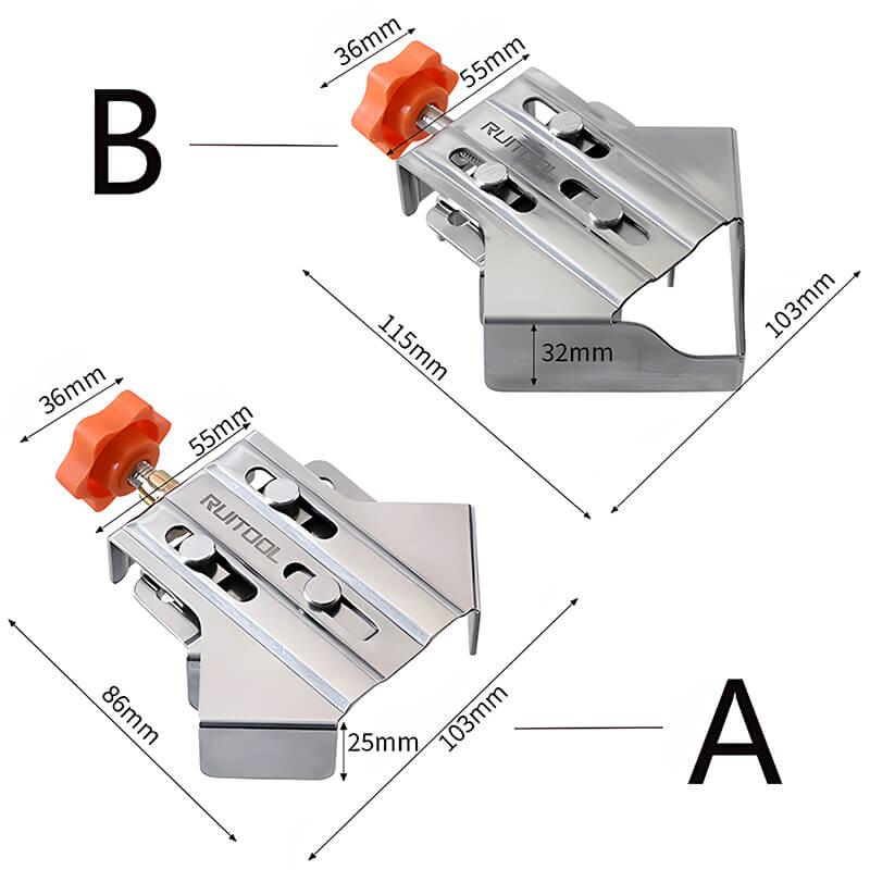 Mrorea Corner Clamp 90 Degree Angle Clamp - Steel - Multipurpose