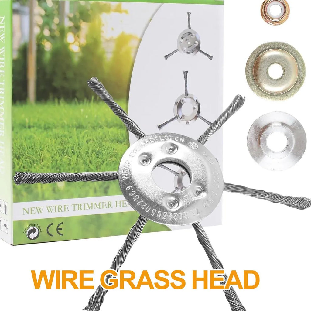 Mrorea Heavy Duty Steel Weed Trimmer Blade
