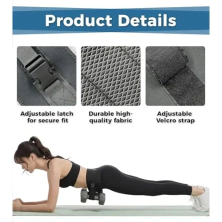 Mrorea Adjustable Slip Resistant Padded Hip Thrust Belt