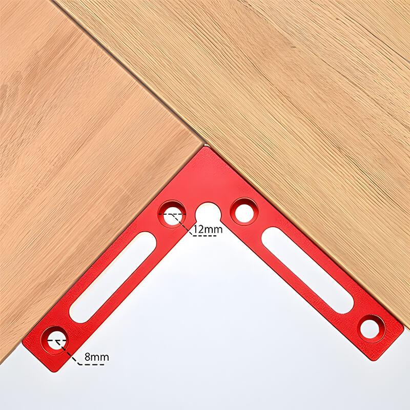 Mrorea Precision Right Angle Positioning Squares Ruler Clamp