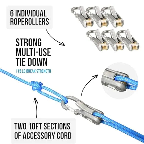 Mrorea Paracord Rope Tensioner Cinching Tool