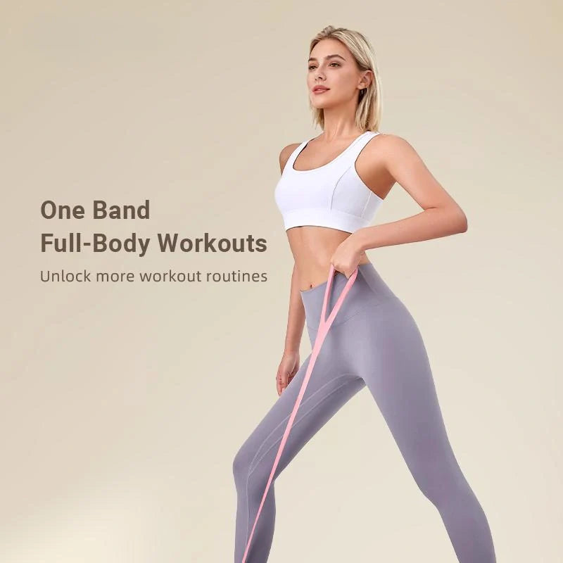 Mrorea Figure 8 Silicone Resistance Band