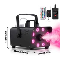Mrorea fog machine dimensions and event setup