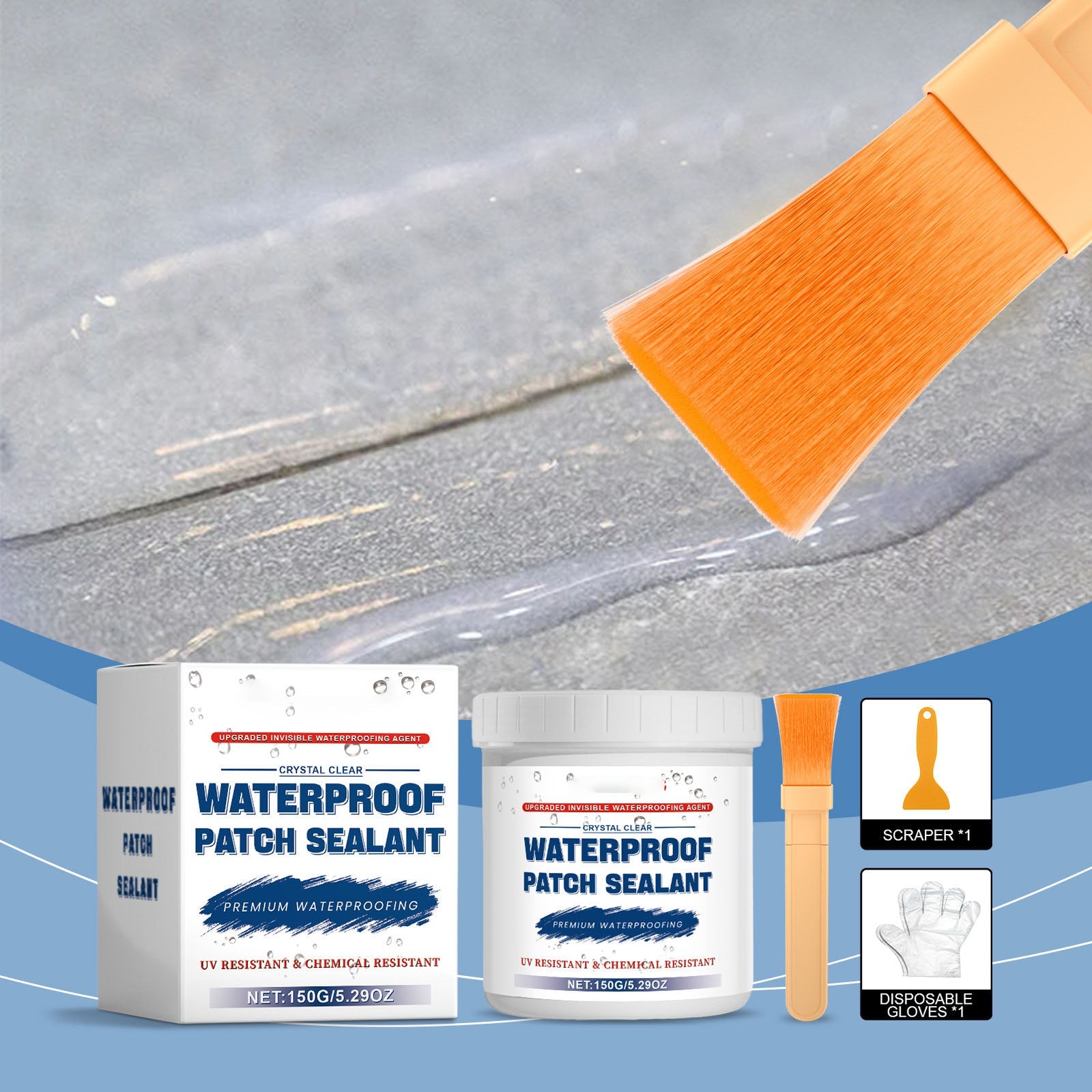 Mrorea Highly Effective Clear Waterproof Coating Kit