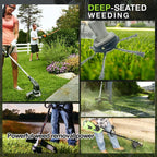 Mrorea Heavy Duty Steel Weed Trimmer Blade