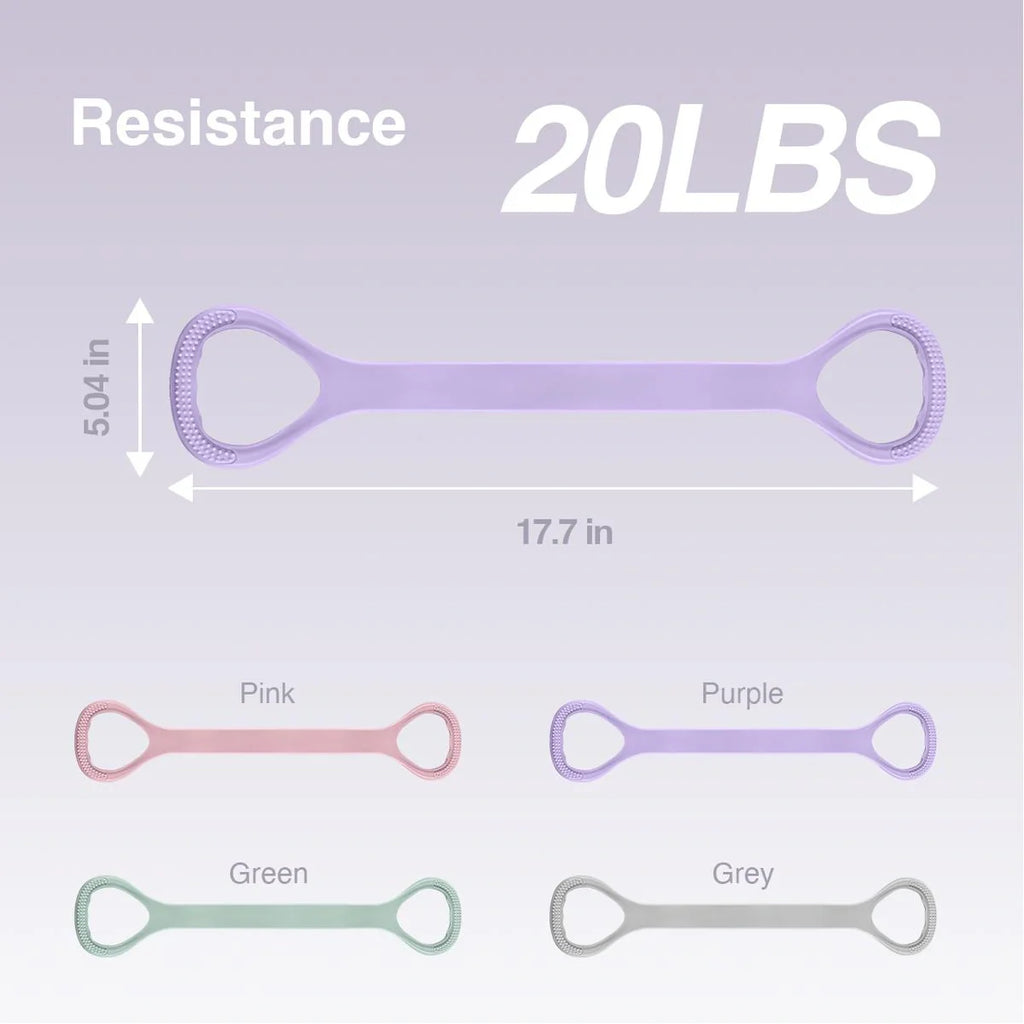 Mrorea Figure 8 Silicone Resistance Band