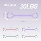 Mrorea Figure 8 Silicone Resistance Band