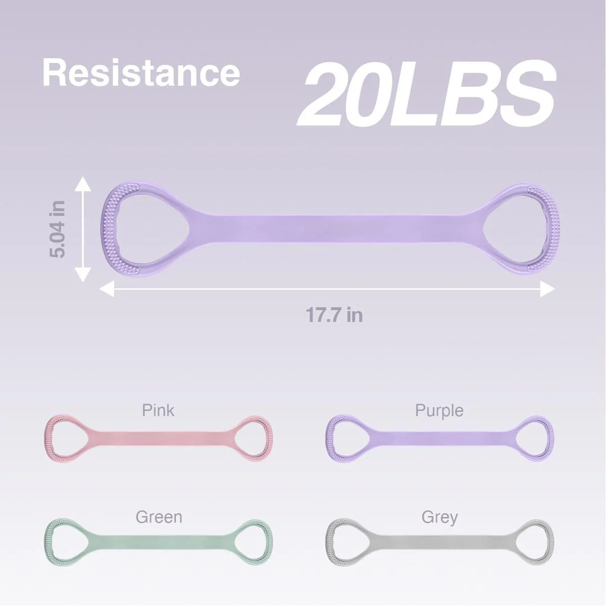 Mrorea Figure 8 Silicone Resistance Band