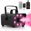 Mrorea 500W remote control fog machine with eight RGB LEDs