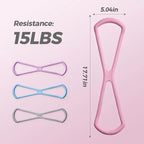 Mrorea Figure 8 Silicone Resistance Band