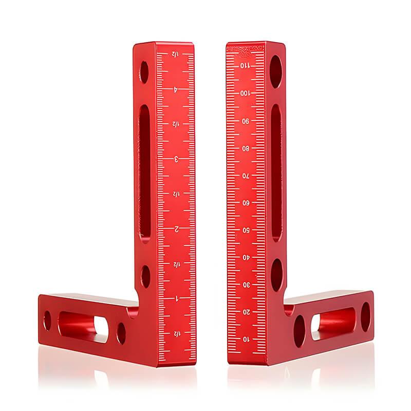 Mrorea Precision Right Angle Positioning Squares Ruler Clamp