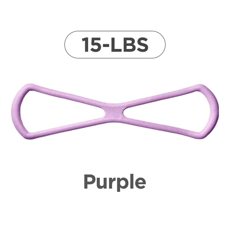 Mrorea Figure 8 Silicone Resistance Band for fitness workout and wellness routine image 11