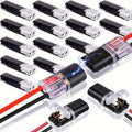 Mrorea Double Wire Quick Clip Plug-In Connector Set