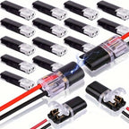 Mrorea Double Wire Quick Clip Plug-In Connector Set