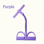 Mrorea 6-Tube Foot Pedal Resistance Band Trainer for fitness workout and wellness routine image 1