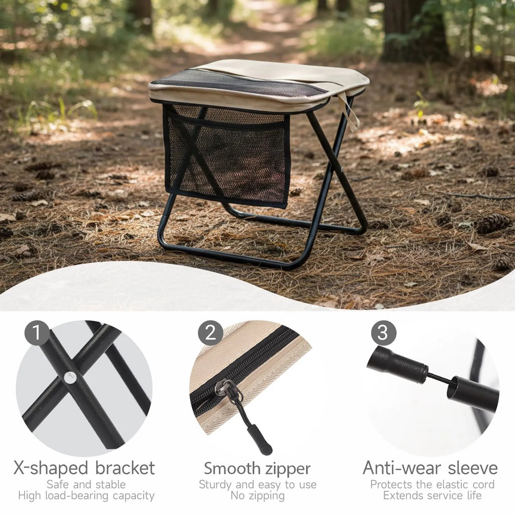 Mrorea Lightweight Folding Camping Stool