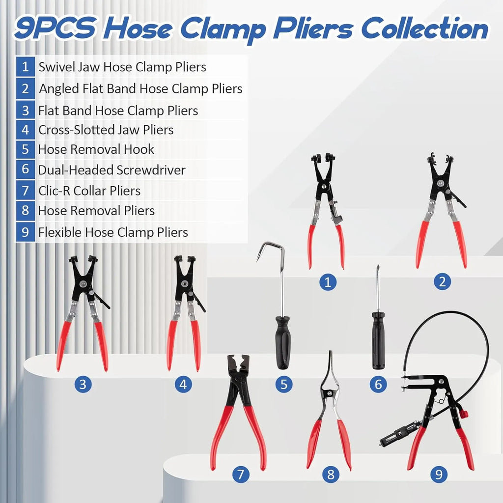 Mrorea Flexible Hose Clamp Pliers Set