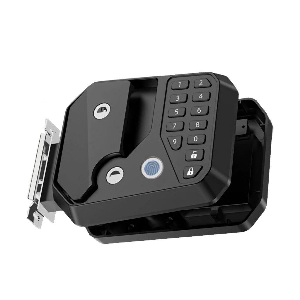 Mrorea Remote Control Bluetooth Fingerprint RV Door Lock(Fits Most Models)