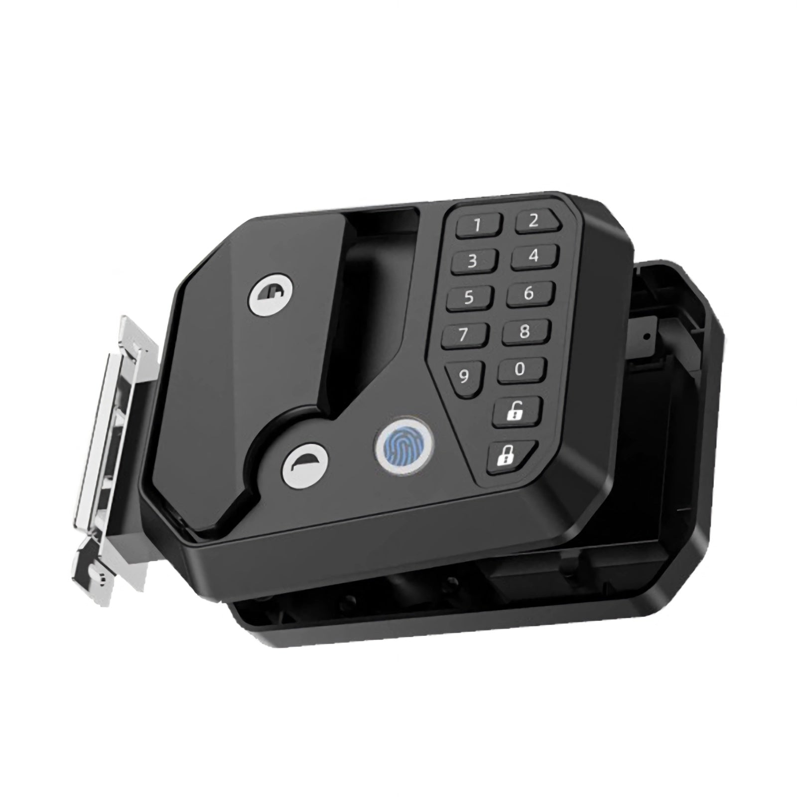 Mrorea Remote Control Bluetooth Fingerprint RV Door Lock(Fits Most Models)