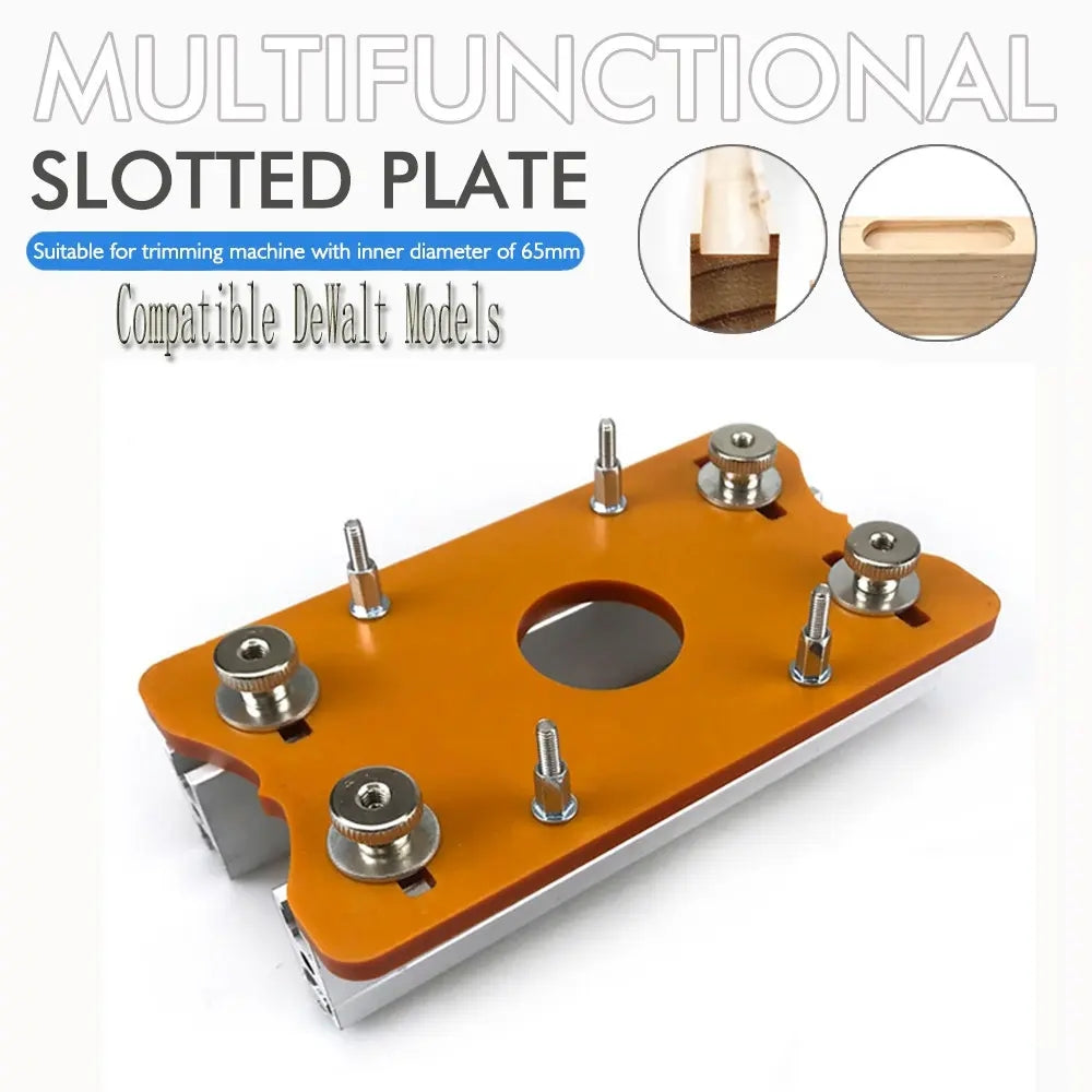 Mrorea Invisible Fastening Nut Slotting Base
