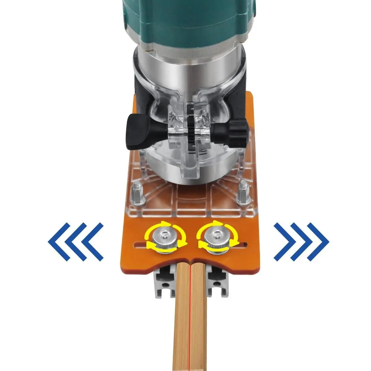 Mrorea Invisible Fastening Nut Slotting Base