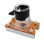 Mrorea Invisible Fastening Nut Slotting Base