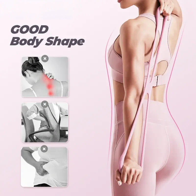 Mrorea Figure 8 Silicone Resistance Band
