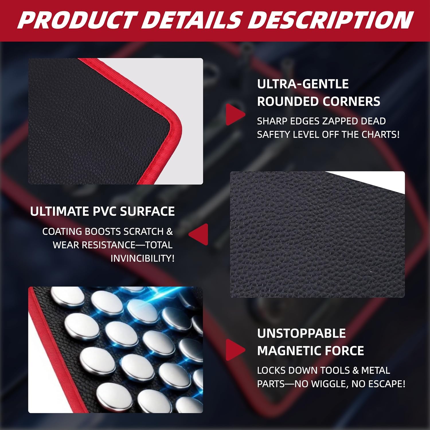 Mrorea Flexible Magnetic Tool Mat