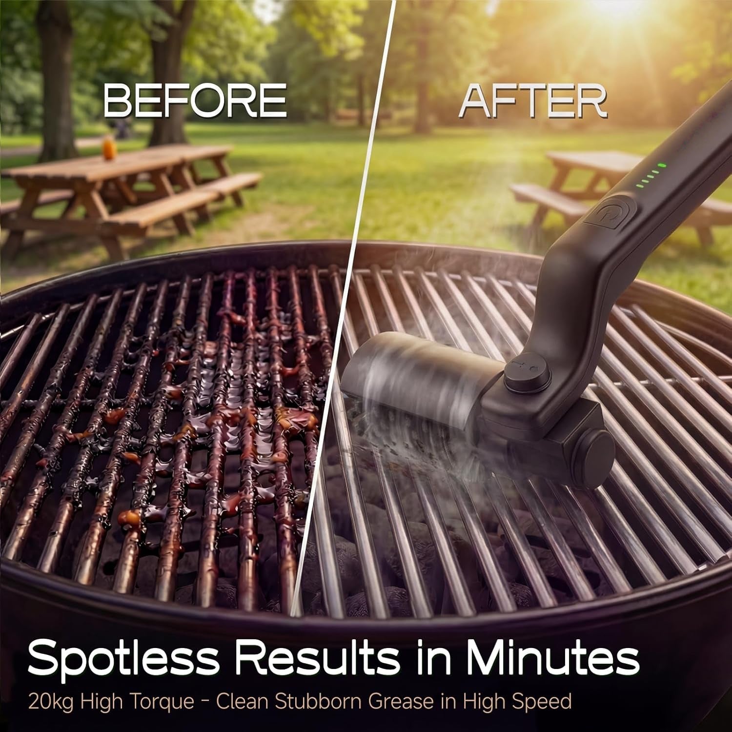 Mrorea Electric Rotary Grill Brush