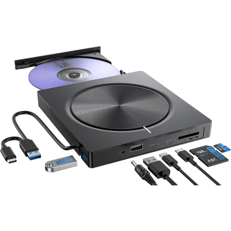 Mrorea Portable External CD/DVD Drive