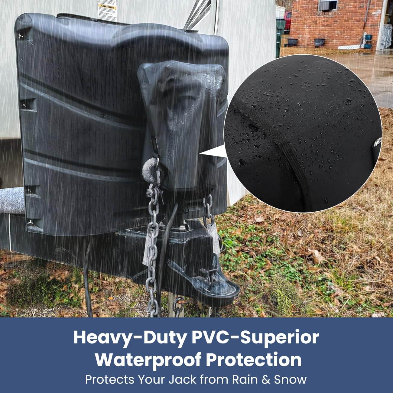 Mrorea RV Electric Tongue Jack Cover
