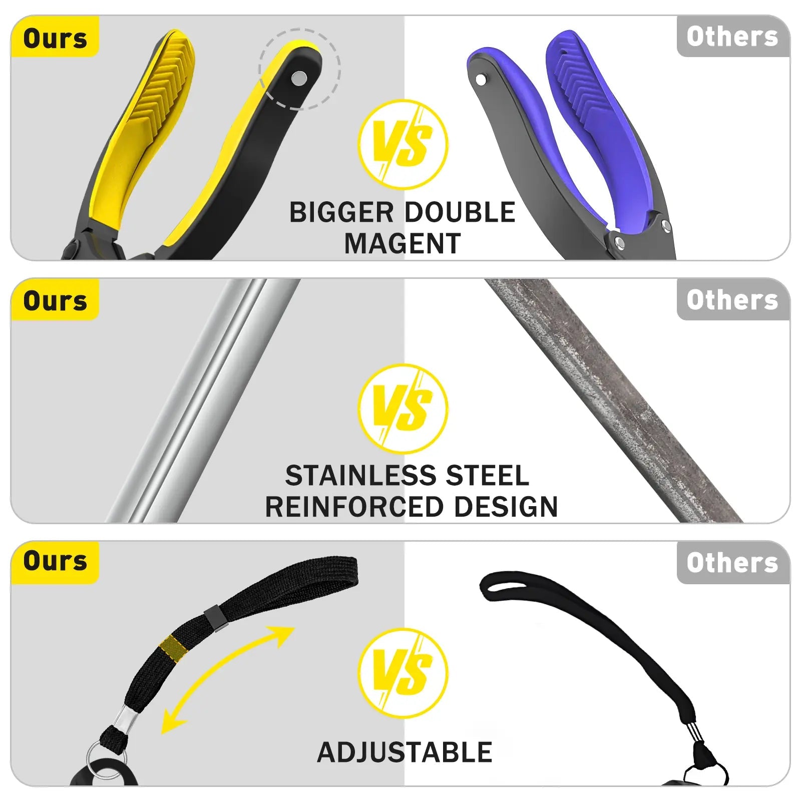 Mrorea 43" Extra Long Grabber Reacher Tool