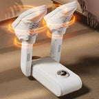 Mrorea 360° Digital Hot Air Shoe Dryer with Temperature Display