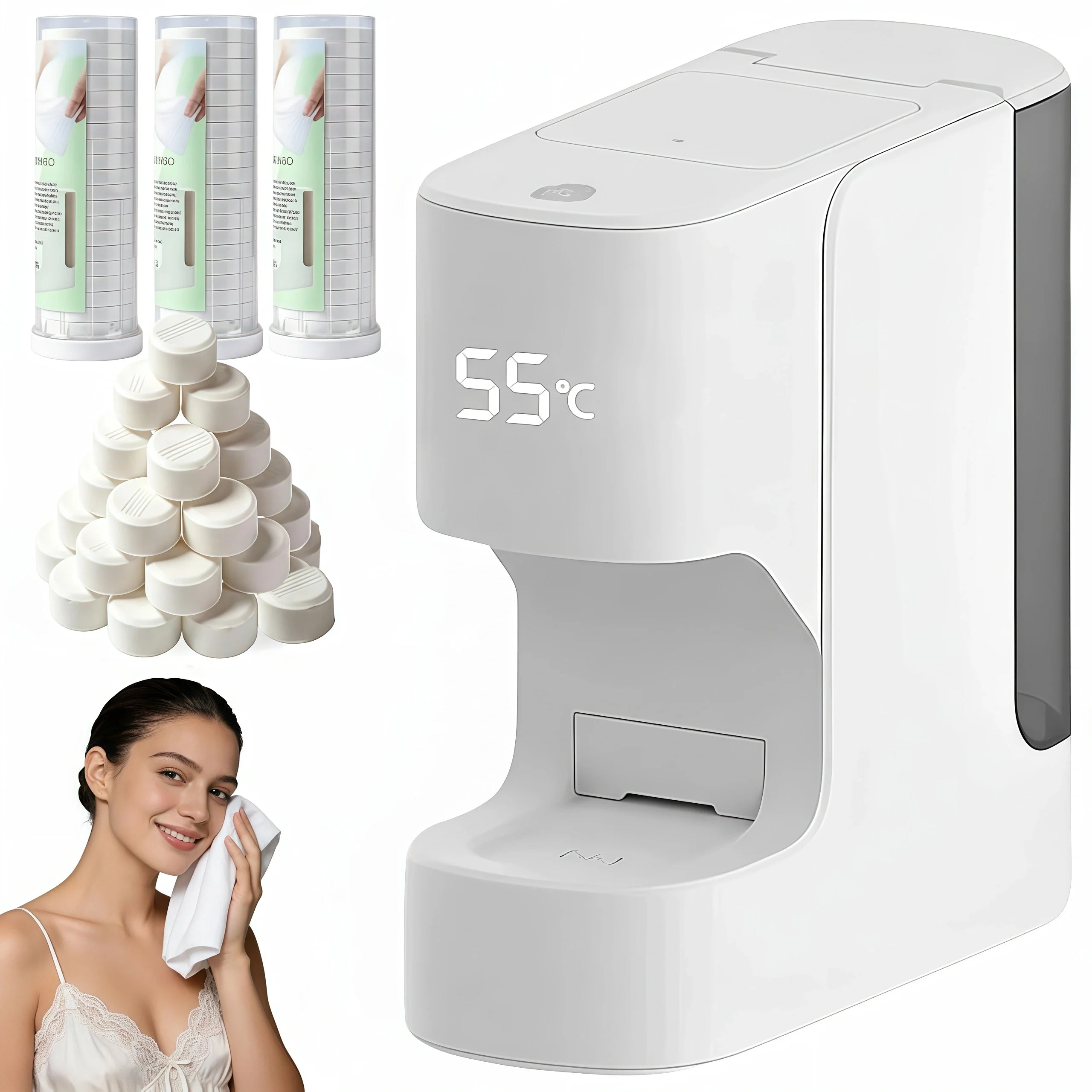 Mrorea Smart Hot Face Towel Heater Machine