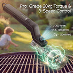 Mrorea Electric Rotary Grill Brush