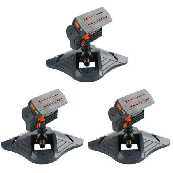 Mrorea Wide-Coverage Adjustable Oscillating Lawn Sprinkler
