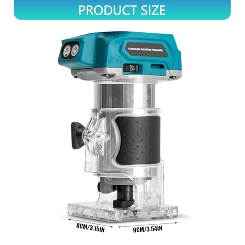 Mrorea Cordless Brushless Router Tool