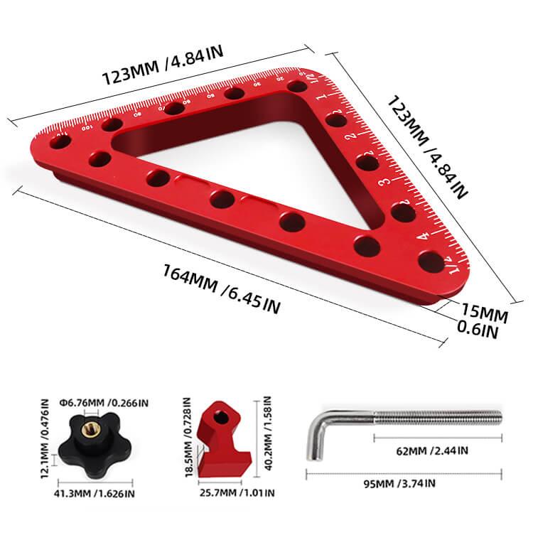 Mrorea Precision Clamping Squares Positioning/Assembly Squares