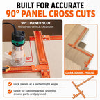Mrorea Aluminum Alloy Circular Saw Guide Rail