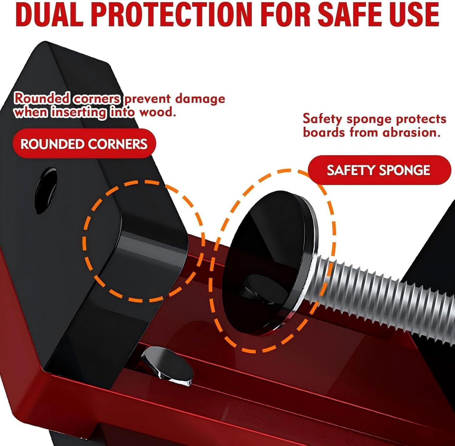 Mrorea Aluminum Alloy Adjustable Cabinet Door Mounting Jig