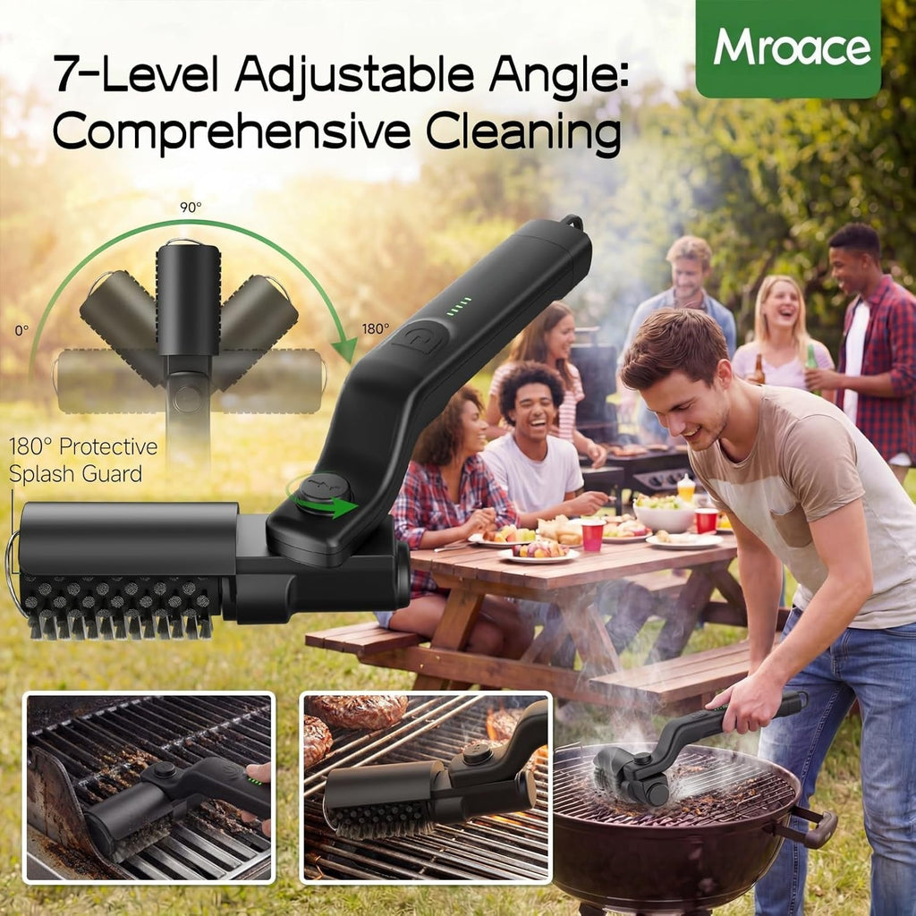 Mrorea Electric Rotary Grill Brush