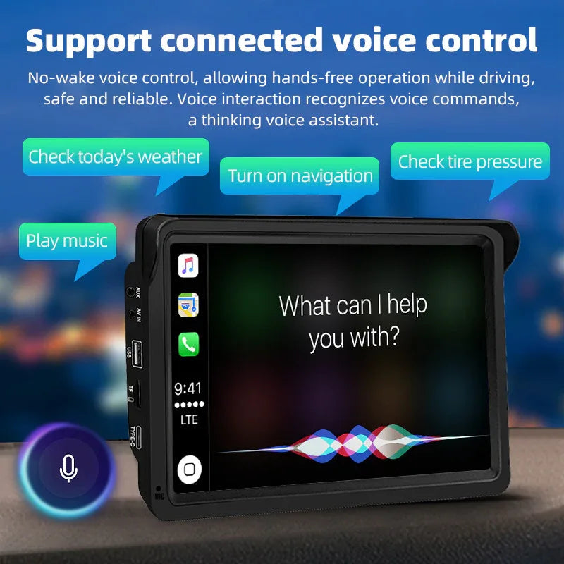 Mrorea Wireless CarPlay Screen