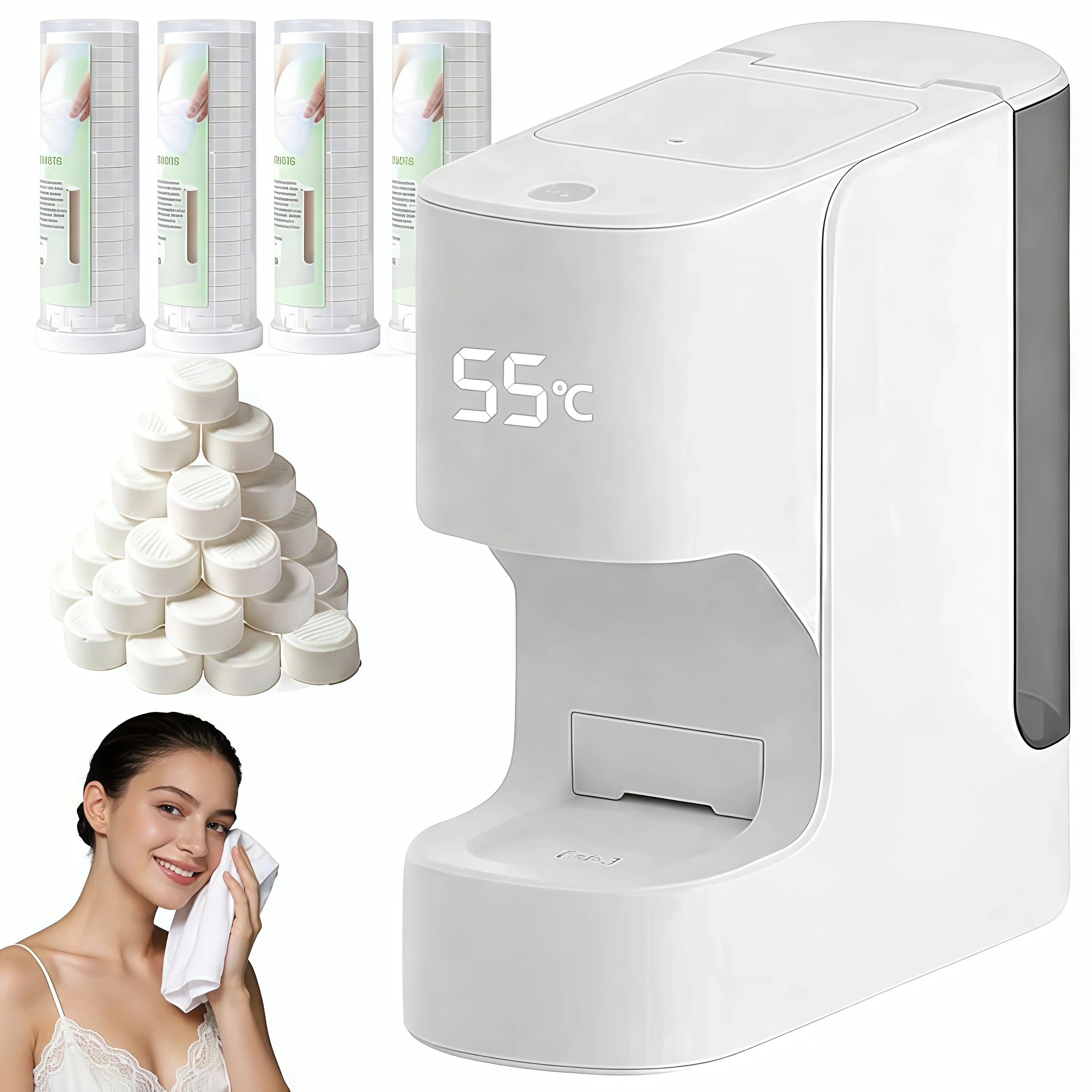 Mrorea Smart Hot Face Towel Heater Machine
