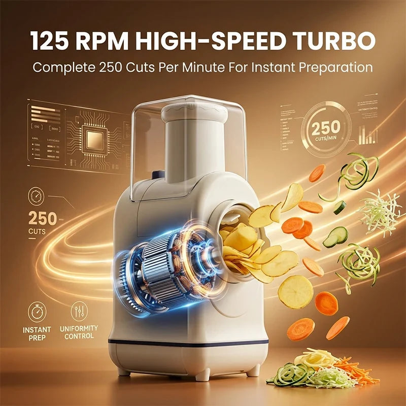 Mrorea Electric Food Prep Slicer