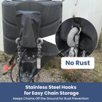 Mrorea RV Electric Tongue Jack Cover