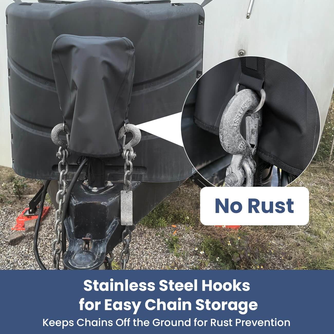 Mrorea RV Electric Tongue Jack Cover