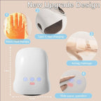 Mrorea Heated Compression Cordless Hand Massager