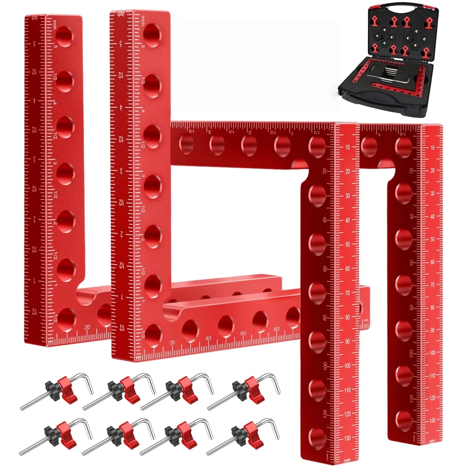 Mrorea 90 Degree Aluminum Corner Clamps