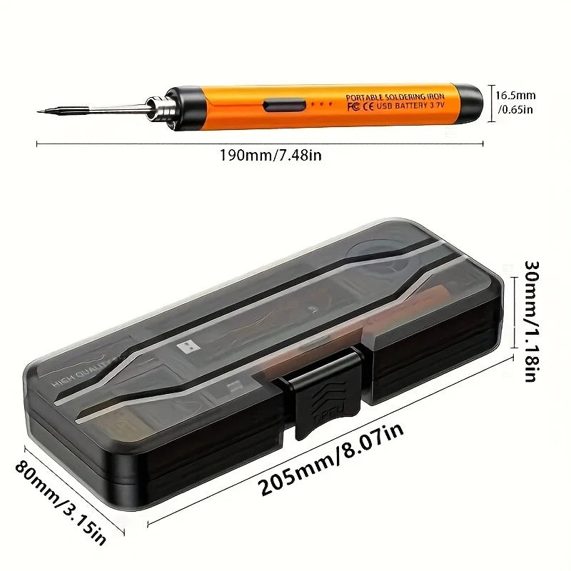 Mrorea USB Rechargeable Digital Soldering Iron Kit